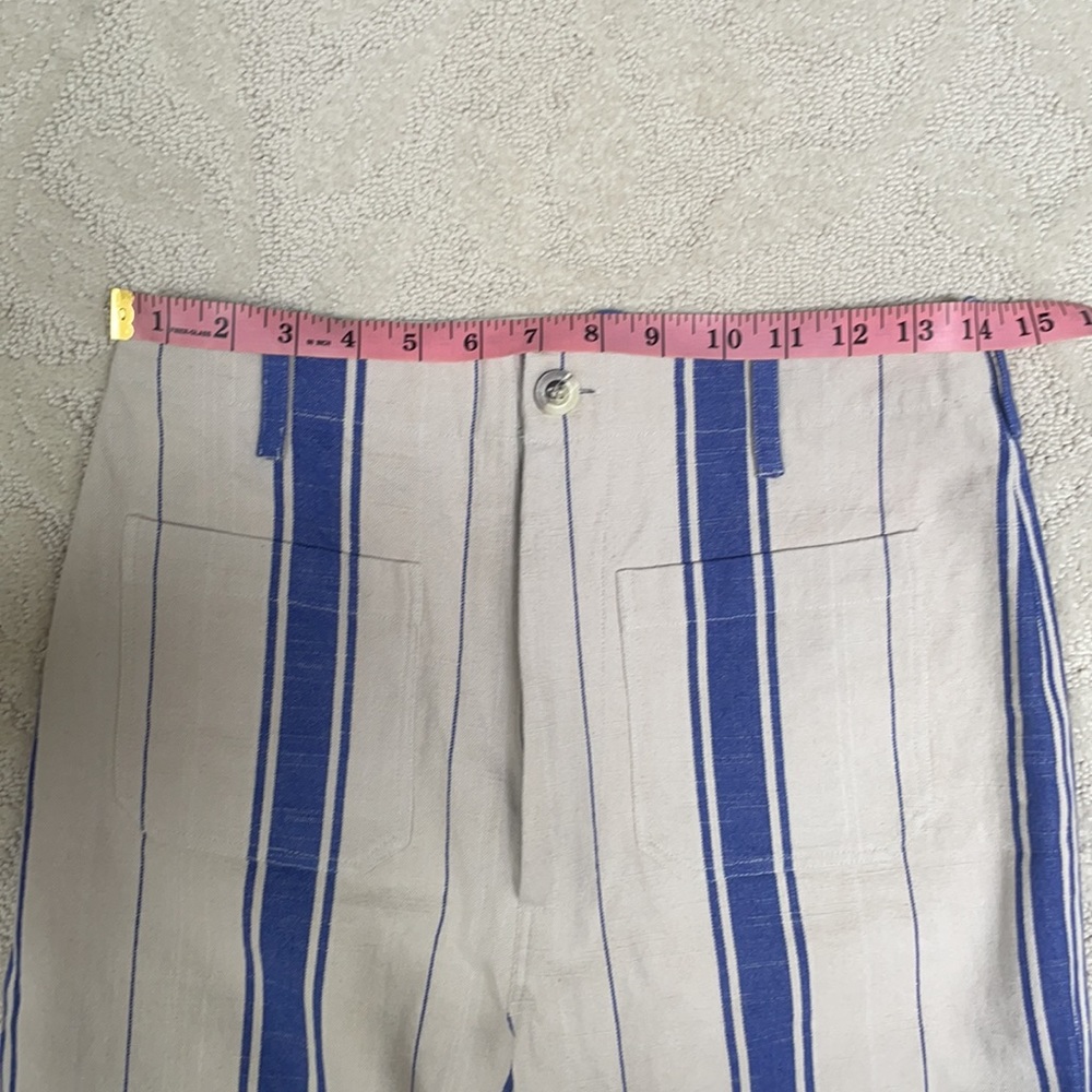 Dôen striped straight leg pants Size 26 - Picture 5 of 7